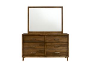 Elements Int'l Group Malibu Dresser with Mirror