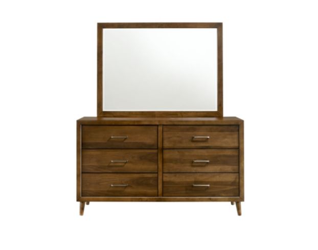 Elements Int'l Group Malibu Dresser with Mirror large image number 1