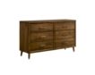 Elements Int'l Group Malibu Dresser with Mirror small image number 4