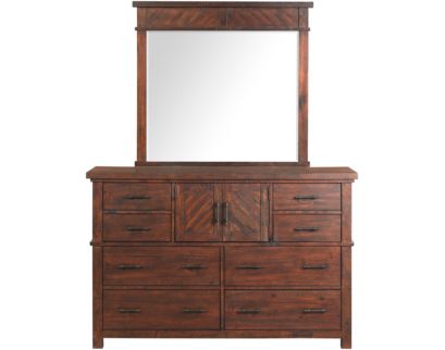 Elements International Group Jax Dresser & Mirror