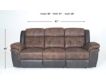 Elements Int'l Group Sadler Reclining Sofa small image number 14