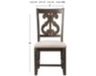 Elements International Group Stone Dining Chair small image number 5