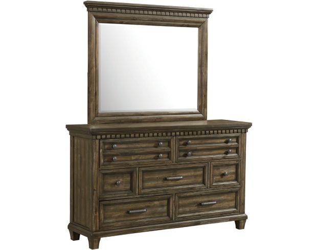 Elements International Group McCabe Dresser with Mirror large image number 1