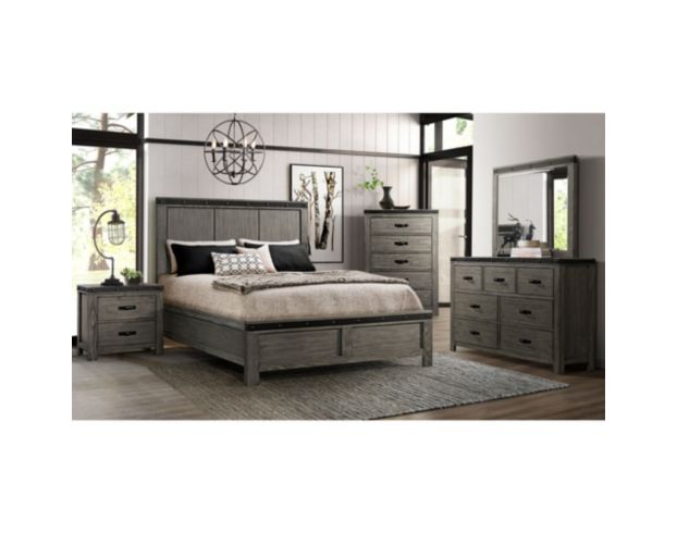 Elements International Group Wade Queen Bed large image number 2