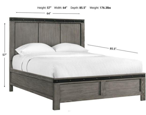 Elements International Group Wade Queen Bed large image number 5