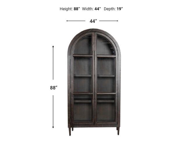 Elements Int'l Group Santiago Espresso Bookcase large image number 5