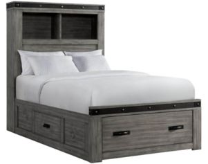 Elements Int'l Group Wade Twin Storage Bed
