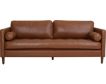 Elements Int'l Group Stockholm Tan Leather Sofa small image number 1