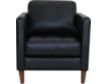 Elements Int'l Group Stockholm Black Leather Chair small image number 1