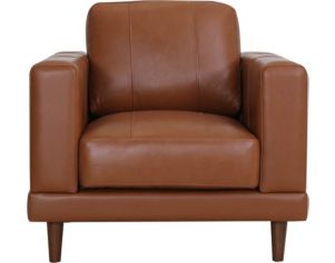 Elements Int'l Group Hampton Tan Leather Chair