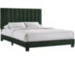 Elements Int'l Group Coyote Green Queen Bed with 2 End Tables small image number 1
