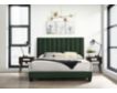 Elements Int'l Group Coyote Green Queen Bed with 2 End Tables small image number 3