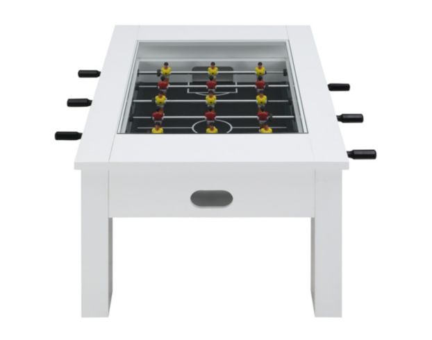 Elements Int'l Group Giga White Foosball Table large image number 1