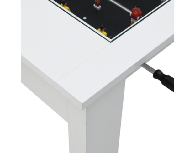 Elements Int'l Group Giga White Foosball Table large image number 8