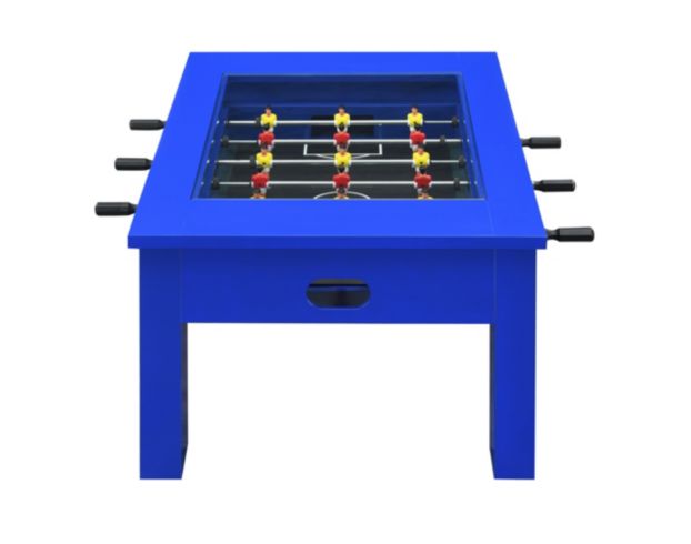 Elements Int'l Group Giga Blue Foosball Table large image number 1
