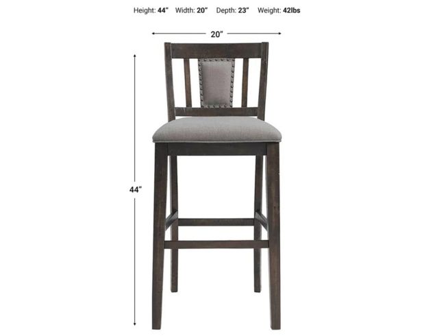 Elements Int'l Group Morrison Bar Stool large image number 12