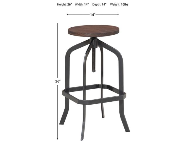 Elements Int'l Group Wynn Barstool large image number 5