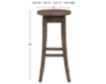 Elements Int'l Group Finn Swivel Bar Stool small image number 10