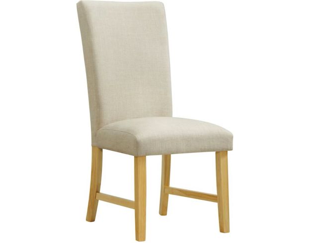 Elements Int'l Group Morris Natural Dining Chair large image number 2