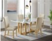 Elements Int'l Group Morris Natural 5-Piece Dining Set small image number 7
