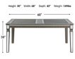 Elements Int'l Group 14.5 Mirror Dining Table small image number 6
