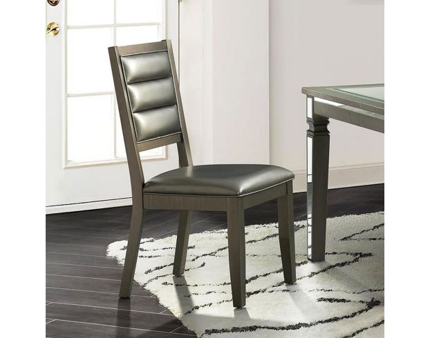 Elements Int'l Group 14.5 Mirror Dining Dining Chair large image number 4