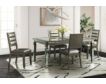 Elements Int'l Group 14.5 Mirror Dining 5-Piece Dining Set small image number 1