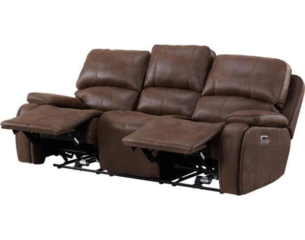 Elements Int'l Group Atlantis Power Reclining Sofa large image number 4