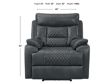 Elements Int'l Group Trinidad Power Recliner small image number 4