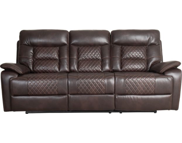 Elements Int'l Group Trinidad Power Reclining Sofa large image number 1