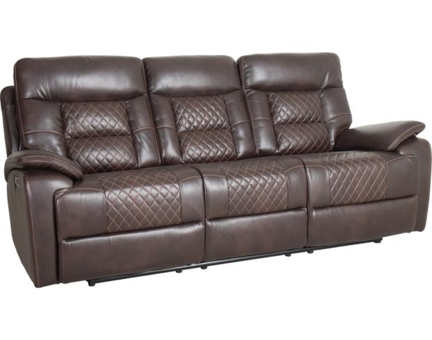 Elements Int'l Group Trinidad Power Reclining Sofa large image number 2
