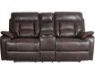 Elements Int'l Group Trinidad Power Reclining Loveseat with Console small image number 1