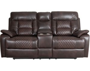 Elements Int'l Group Trinidad Power Reclining Loveseat with Console
