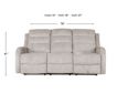 Elements Int'l Group Avanti Power Recline Sofa small image number 10