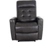 Elements Int'l Group All Star Gray Leather Power Recliner small image number 1