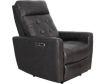 Elements Int'l Group All Star Gray Leather Power Recliner small image number 2