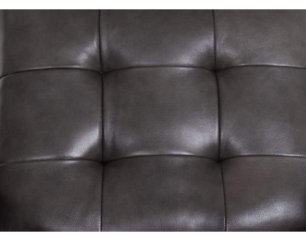 Elements Int'l Group All Star Gray Leather Power Recliner large image number 6