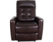 Elements Int'l Group All Star Brown Leather Power Recliner small image number 1