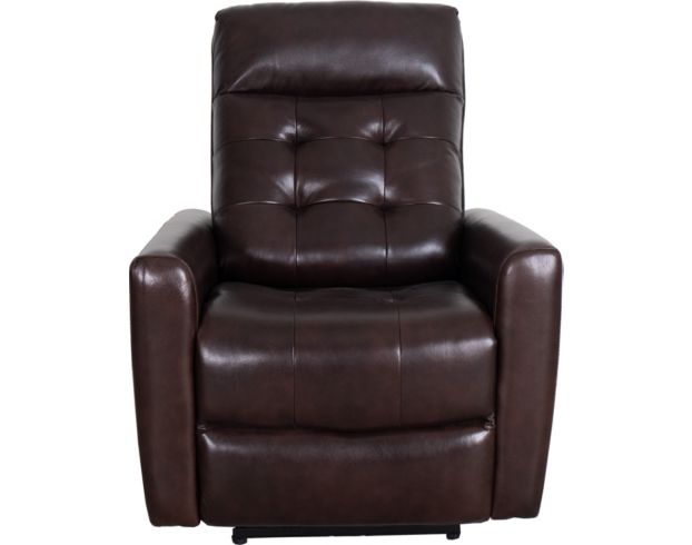 Elements Int'l Group All Star Brown Leather Power Recliner large image number 1
