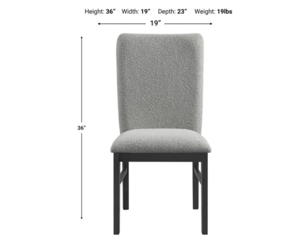 Elements Int'l Group Portland Dining Chair large image number 9