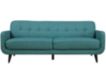 Elements Int'l Group Hadley Teal Sofa small image number 1