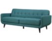 Elements Int'l Group Hadley Teal Sofa small image number 2