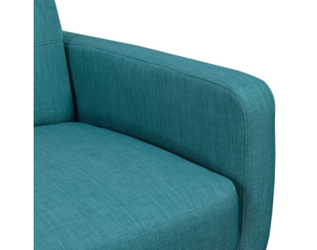 Elements Int'l Group Hadley Teal Sofa large image number 5