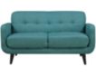 Elements Int'l Group Hadley Green Loveseat small image number 1