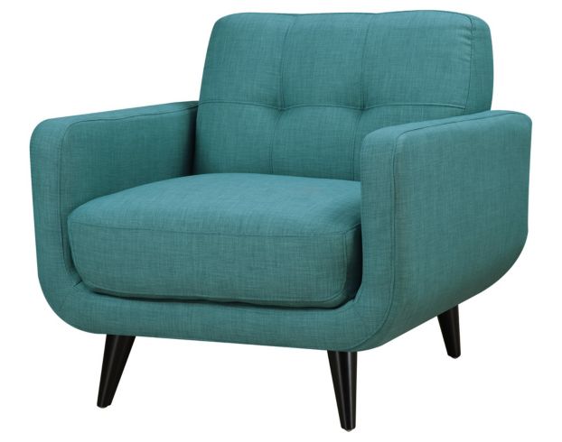 Elements Int'l Group Hadley Teal Chair large image number 2