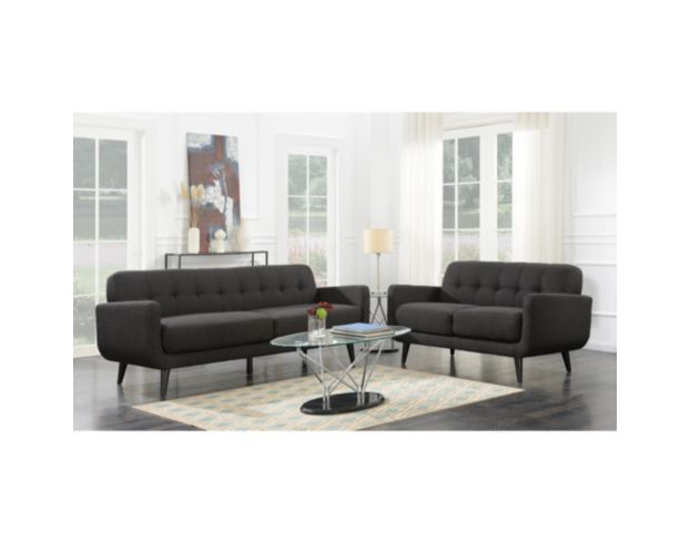 Elements Int'l Group Hadley Gray Sofa large image number 7