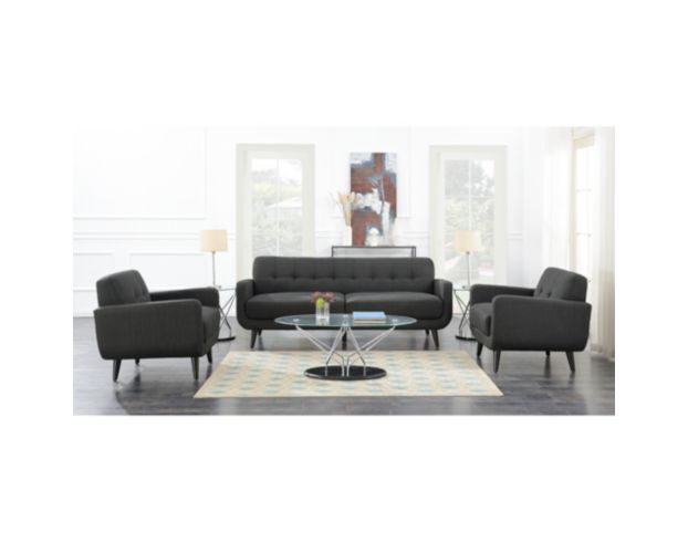Elements Int'l Group Hadley Gray Sofa large image number 8