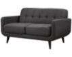 Elements Int'l Group Hadley Gray Loveseat small image number 2