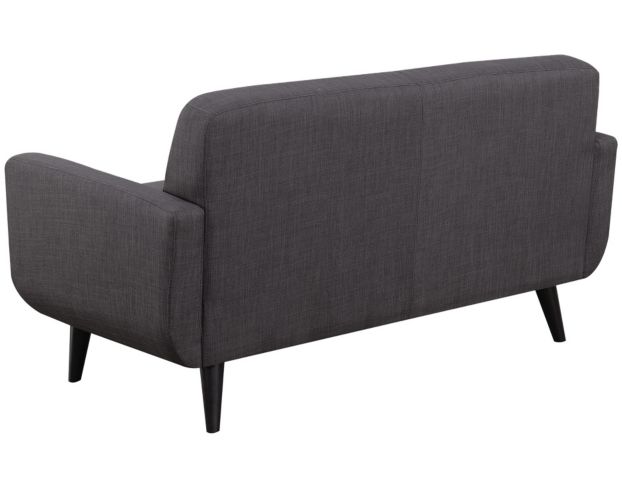 Elements Int'l Group Hadley Gray Loveseat large image number 3