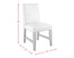 Elements Int'l Group Cruz Dining Chair small image number 13